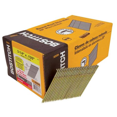 Stanley 28-Gauge 28-Degree Pneumatic Framing Nails (2000-Count) at ...