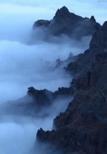 Smoggy Fog GIF - Smoggy Fog Mountain - Discover & Share GIFs