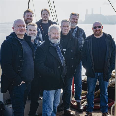 The cast of the Mayflower's Fisherman's Friends explore Southampton's ...