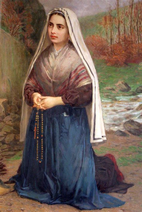 Bernadette Soubirous from Lourdes | Santa bernadette, St bernadette of ...