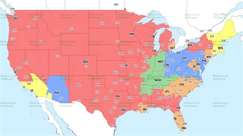 Cbs Nfl Coverage Map - Vinny Jessalyn