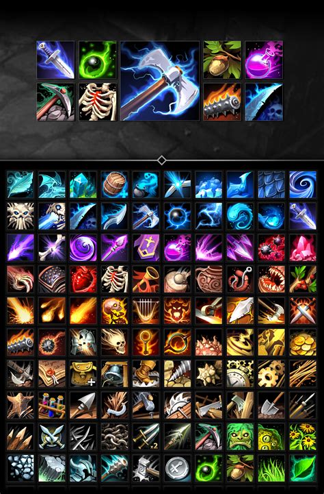 ArtStation - RPG Skills Icons 07