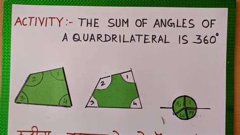 Quadrilateral Sum Of Angles