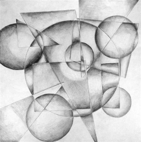 Shape value/contrast study in graphite pencil | Art drawings, Abstract ...