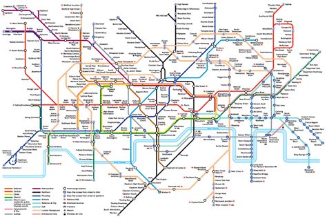 London Underground Tube Map | Search Tube London Underground