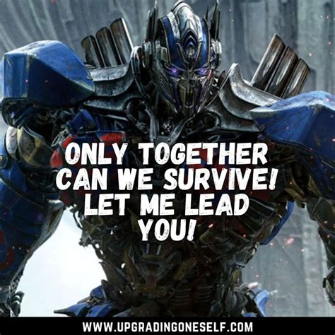 Top 20 Badass Quotes From The Optimus Prime For Motivation