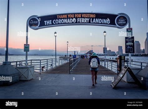 Coronado Ferry Landing Coronado California Stock Photo - Alamy