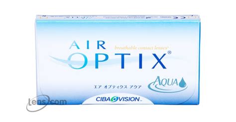 Buy Discount Air Optix Aqua Contact Lenses Online | Lens.com