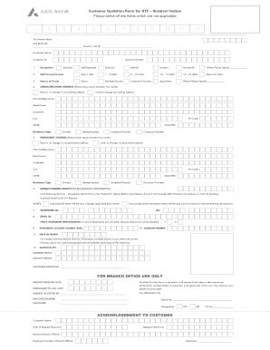 18 Printable Kyc Form Templates - Fillable Samples in PDF, Word to ...