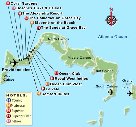 map of turks and caicos with beaches resort | MAPS OF TURKS AND CAICOS ...