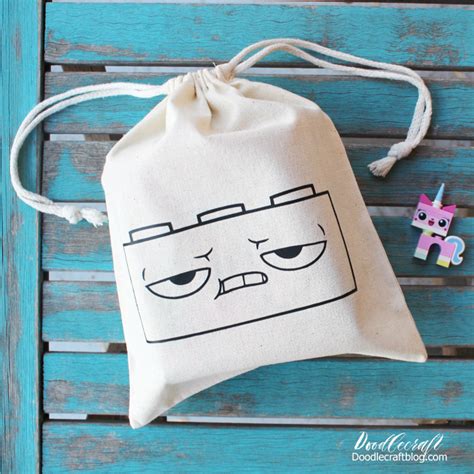 Doodlecraft: Lego Unikitty Cartoon: Richard the Brick Bag!