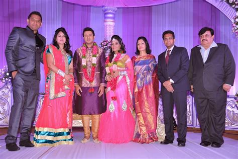 Celebrities at Raja Wedding Reception Photos