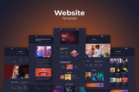 25+ Best Adobe XD Website Templates (Free & Pro) - Shack Design