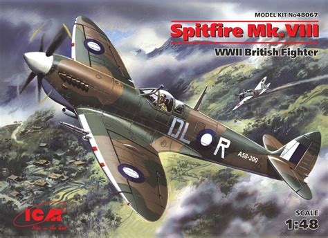 Spitfire Mk.VIII - Model Aircraft Kit - Crafty Arts