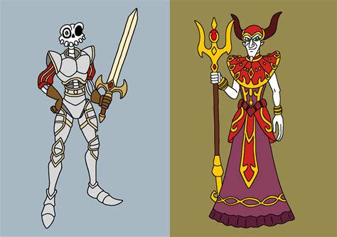 Medievil Characters by sammychan816 on DeviantArt