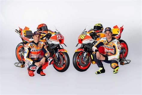 MotoGP: Marc Marquez and Joan Mir unveil 2023 Repsol Honda RC213V ...