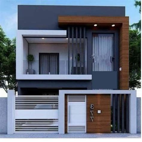 Modern two-storey house design ideas and photos 2024