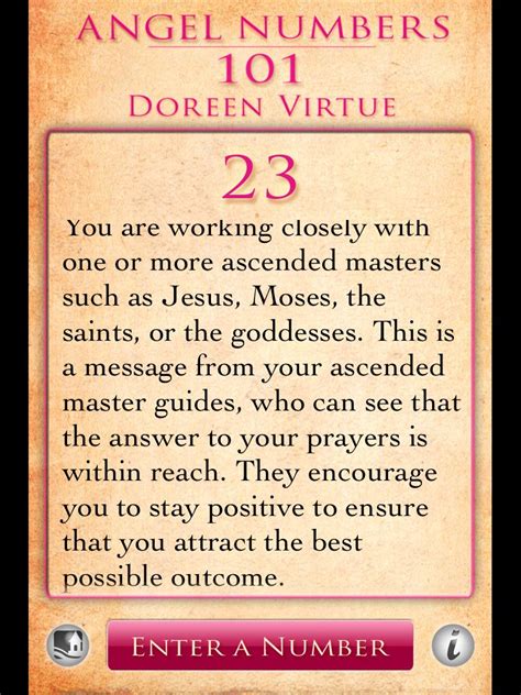 Number 23 keeps coming up for me....awesome message! | Numerology ...