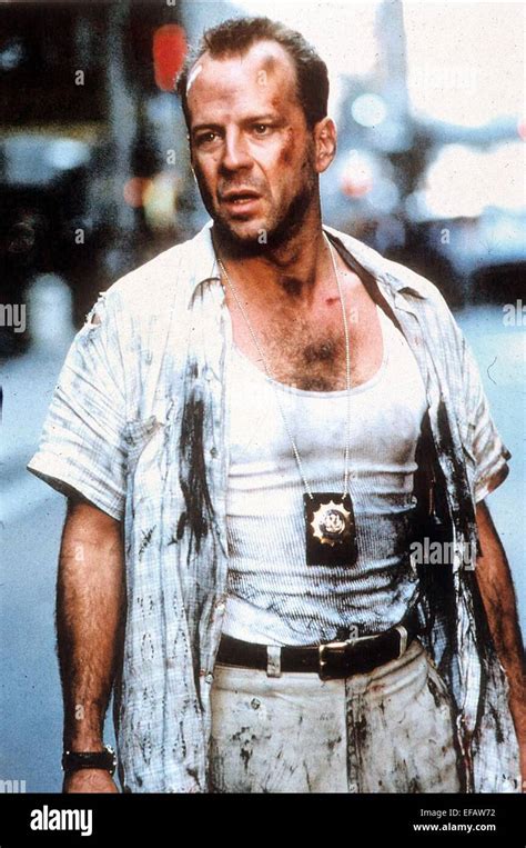 BRUCE WILLIS DIE HARD: WITH A VENGEANCE; DIE HARD 3 (1995 Stock Photo ...