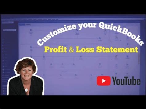 How To Customize Your QuickBooks®Profit & Loss Statement - RPPC ...