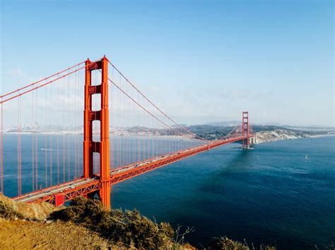 Free Photo: Golden Gate Bridge in San Francisco, California, USA