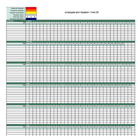 Daily Tracker Excel Template