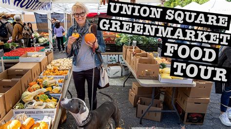 Union Square NYC Greenmarket Food Tour: Farmers Market - YouTube