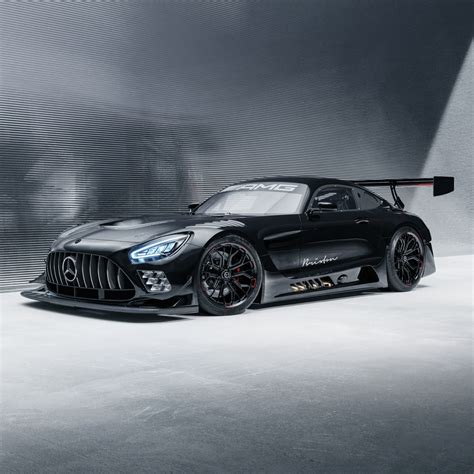 Black Mercedes AMG GTR - Brixton Forged™