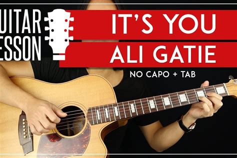 Welcome Back Guitar Tutorial Ali Gatie Guitar Lesson Easy Chords + Riff ...