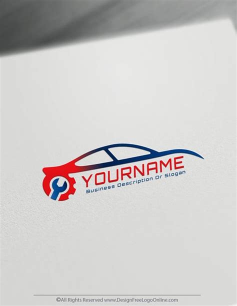 Create Auto Repair Logo For Free Car Logo Maker