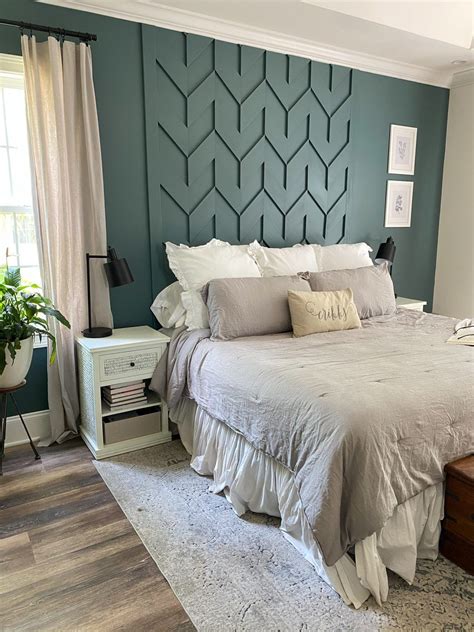 10+ Bedroom Wood Accent Wall - DECOOMO