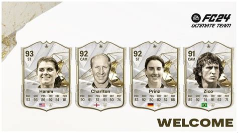 EA Sports reveals new EA FC 24 Icons, featuring Zico, Mia Hamm, and others