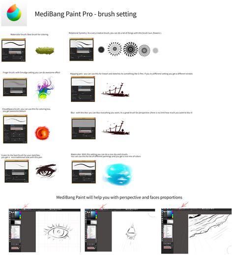 Ryky's MediBang Paint Brush Settings | MediBang Paint