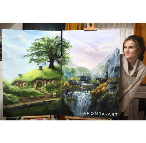 Middle Earth paintings : r/lotr