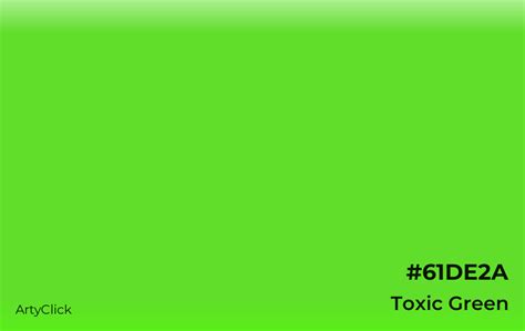 Toxic Green Color | ArtyClick