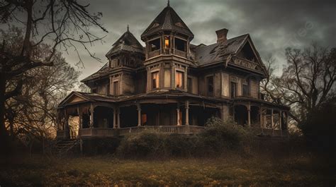 The Haunted House Is Scary Background, Picture Of Haunted Houses ...