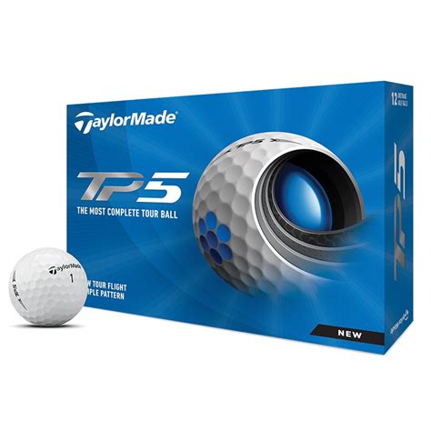 New TaylorMade TP5 2021 1 Dozen Closeout Golf Balls at GlobalGolf.ca