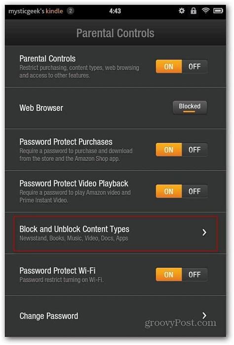 How To Set Up Kindle Fire Parental Controls