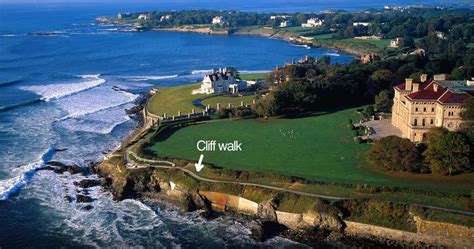 The Cliff Walk is 3 miles of Gilded Age opulence & sea views | Roadtrippers