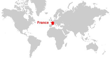 France World Map Location - Alvina Margalit