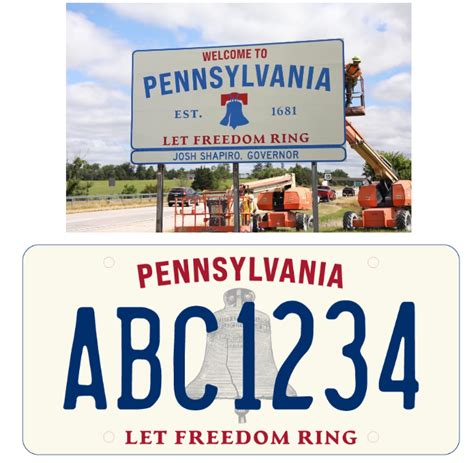 New PA License Plates, Signs Unveiled - NewtownPANow.com