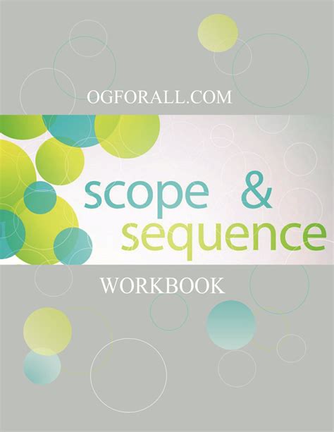 Scope & Sequence Book 1 - Orton Gillingham for All