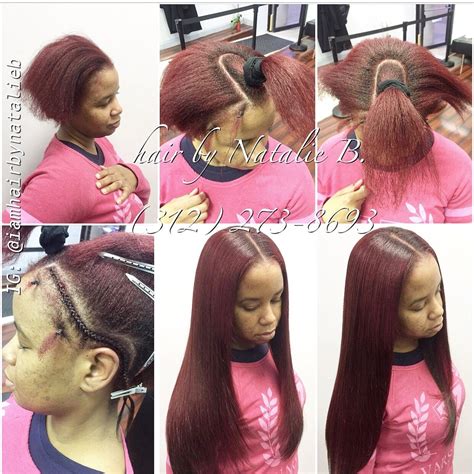 TRADITIONAL SEW-IN HAIR WEAVE by Natalie B. ️ ️ ️...Call or text me at ...