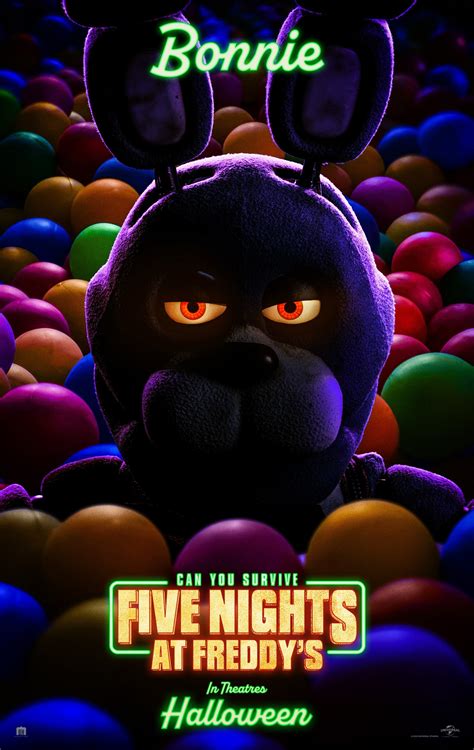 FNaF Movie Bonnie the Bunny poster 2 (High Resolution) - Five Nights at ...