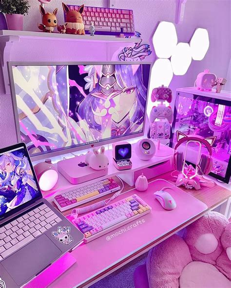 33 Pink Gaming Setup Ideas to Keep any Gamer Girl Happy | Displate Blog