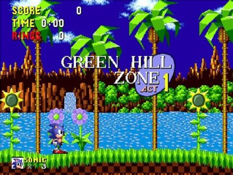 Sonic 1 green hill zone sprites - twinpase