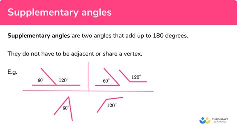 Geometry Supplementary Angles