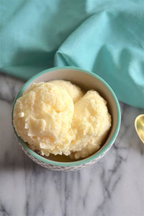 Homemade Sweet Cream Ice Cream – Citrus & Delicious