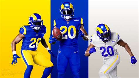 Images: Here Are the Los Angeles Rams’ Vibrant New Uniforms – NBC Los ...