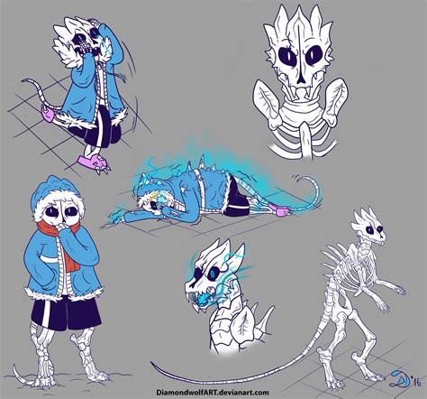 Gaster Blaster!Sans #2 by DiamondwolfART on DeviantArt